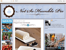 Tablet Screenshot of notsohumblepie.blogspot.com