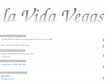 Tablet Screenshot of lavidavegas.blogspot.com