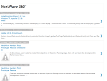 Tablet Screenshot of nextwave360.blogspot.com
