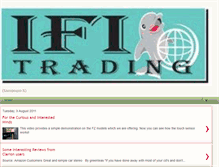 Tablet Screenshot of ifi-trading.blogspot.com