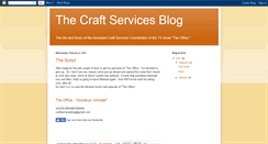 Desktop Screenshot of craftservicesblog.blogspot.com