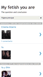 Mobile Screenshot of myfetishyouare.blogspot.com