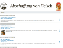 Tablet Screenshot of abschaffungvonfleisch.blogspot.com