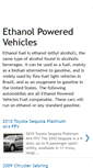 Mobile Screenshot of ethanolpoweredvehicles.blogspot.com