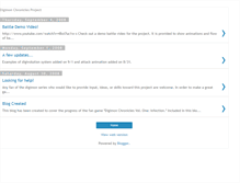 Tablet Screenshot of digichronproject.blogspot.com