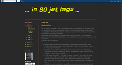 Desktop Screenshot of in80jetlags.blogspot.com