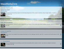 Tablet Screenshot of massmediazone.blogspot.com