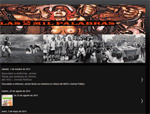 Tablet Screenshot of las2milpalabras.blogspot.com