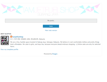 Tablet Screenshot of iamjetfuelshop.blogspot.com