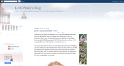 Desktop Screenshot of littlepinkysblogblog.blogspot.com