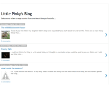 Tablet Screenshot of littlepinkysblogblog.blogspot.com
