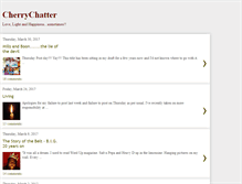 Tablet Screenshot of cherrychatter.blogspot.com