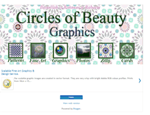Tablet Screenshot of circlesofbeauty.blogspot.com