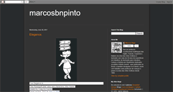 Desktop Screenshot of marcosbnpinto.blogspot.com