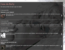 Tablet Screenshot of ladyburly.blogspot.com