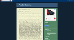 Desktop Screenshot of fraudandconman.blogspot.com