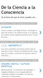 Mobile Screenshot of delacienciaalaconciencia.blogspot.com