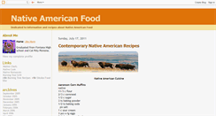 Desktop Screenshot of nativerecipes.blogspot.com