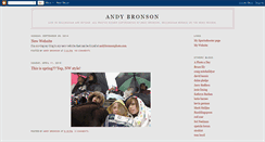 Desktop Screenshot of andybronson.blogspot.com