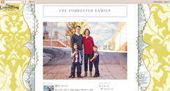 Desktop Screenshot of forresterfamilyblog.blogspot.com