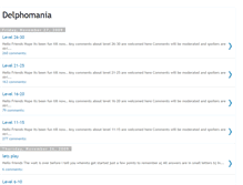Tablet Screenshot of delphomania.blogspot.com