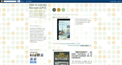 Desktop Screenshot of clublecturamacondo.blogspot.com