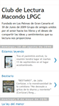 Mobile Screenshot of clublecturamacondo.blogspot.com