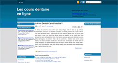 Desktop Screenshot of les-cours-dentaires.blogspot.com