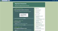 Desktop Screenshot of nigritude-ultramarine-blog.blogspot.com