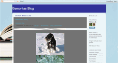 Desktop Screenshot of gemonia.blogspot.com