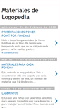 Mobile Screenshot of materialesdelogopedia.blogspot.com