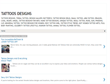 Tablet Screenshot of fitono-tattoosdesigns.blogspot.com