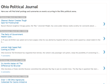 Tablet Screenshot of ohiopoliticaljournal.blogspot.com