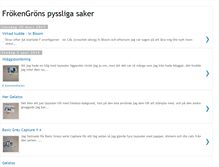 Tablet Screenshot of frokengronspyssligasaker.blogspot.com