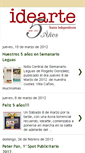 Mobile Screenshot of idearteproduccionesindependientes.blogspot.com