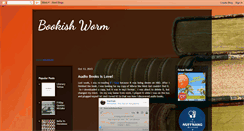 Desktop Screenshot of bookishworm.blogspot.com