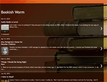 Tablet Screenshot of bookishworm.blogspot.com