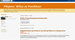 Desktop Screenshot of filipino-wika-at-panitikan.blogspot.com