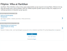 Tablet Screenshot of filipino-wika-at-panitikan.blogspot.com