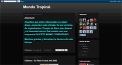 Desktop Screenshot of gozadatropical.blogspot.com