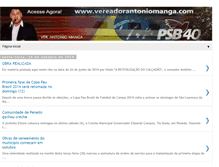 Tablet Screenshot of blogdovereadormanga.blogspot.com