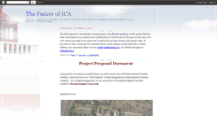 Desktop Screenshot of futureofica.blogspot.com