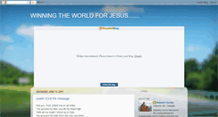 Desktop Screenshot of martyrforchrist.blogspot.com