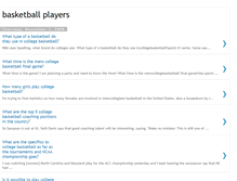 Tablet Screenshot of basketball-players-gd.blogspot.com