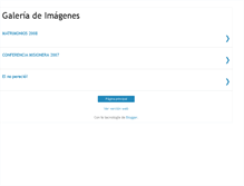 Tablet Screenshot of ibmcarapachaygaleria.blogspot.com
