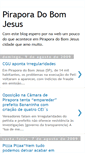 Mobile Screenshot of piraporadobomjesus.blogspot.com