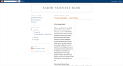 Desktop Screenshot of earthfriendlyblog.blogspot.com