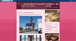 Desktop Screenshot of departamentomaderaymueble.blogspot.com