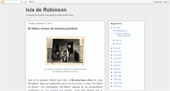 Desktop Screenshot of isladerobinson.blogspot.com