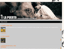 Tablet Screenshot of lapuertacentro.blogspot.com